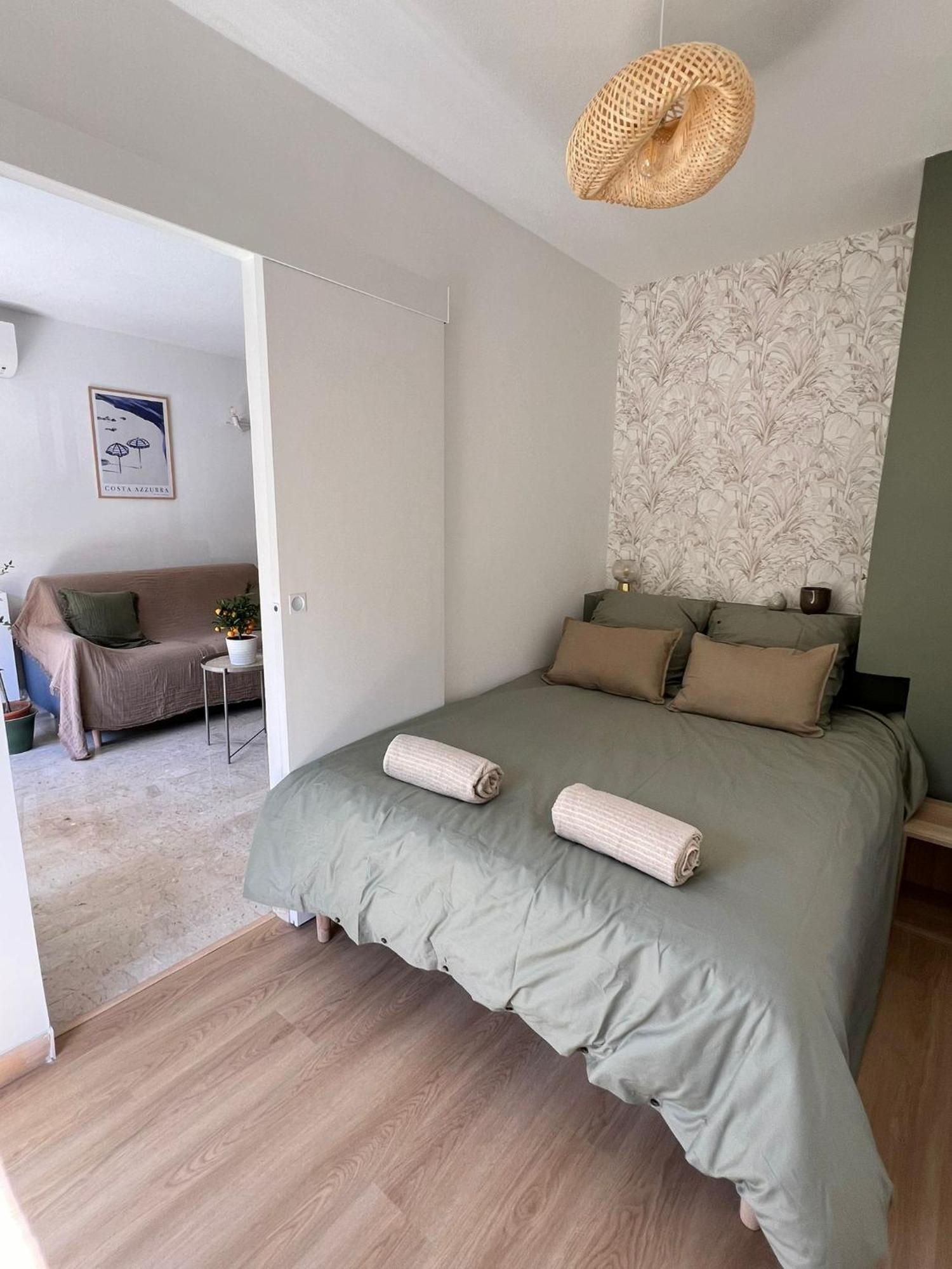 Appartement 2P Renove Avec Terrasse Au Port De Nizza Exterior foto