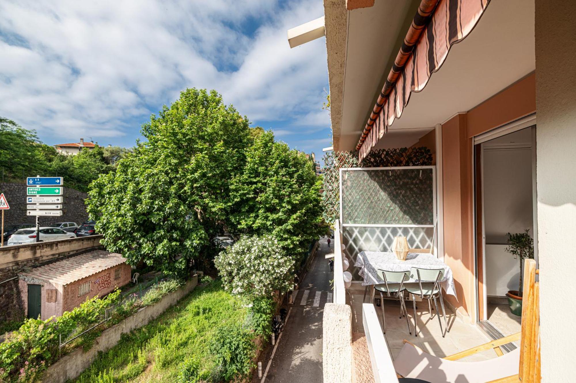 Appartement 2P Renove Avec Terrasse Au Port De Nizza Exterior foto