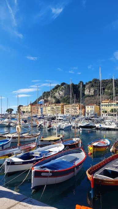 Appartement 2P Renove Avec Terrasse Au Port De Nizza Exterior foto