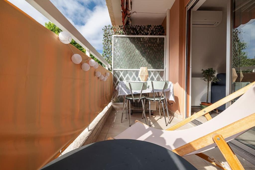 Appartement 2P Renove Avec Terrasse Au Port De Nizza Exterior foto